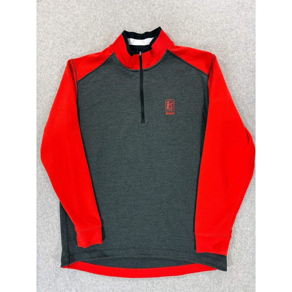 Nike Tour Performance Dri Fit 1/4 Zip Golf Pullover - TPC Boston (Men's Large)